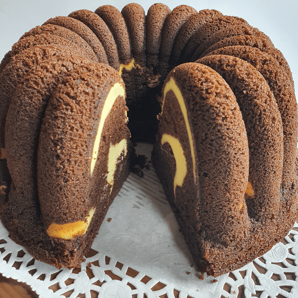 Chocolate Cheese Butter Cake