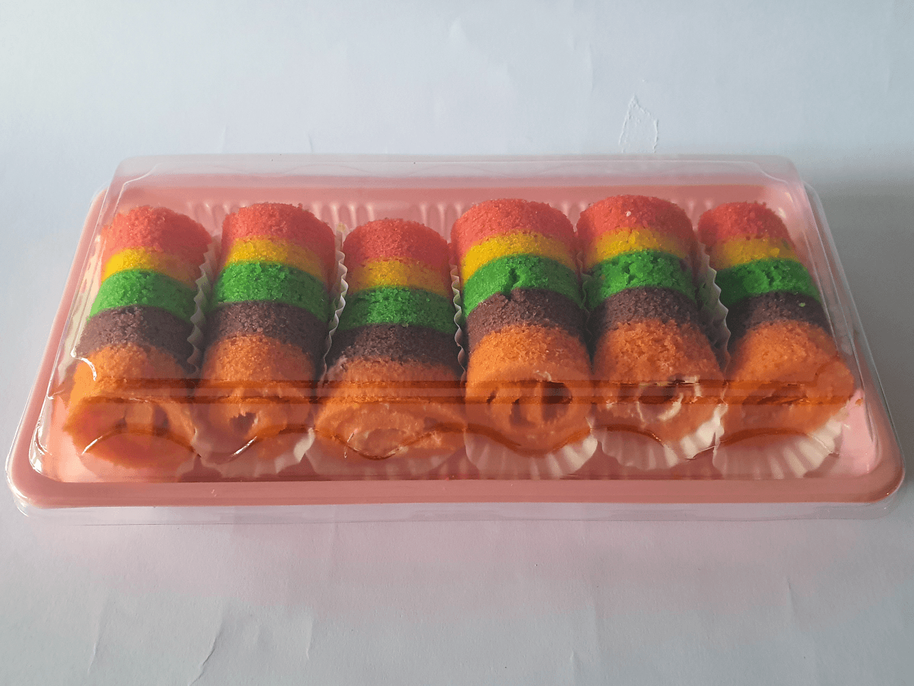 Roll Cake Rainbow